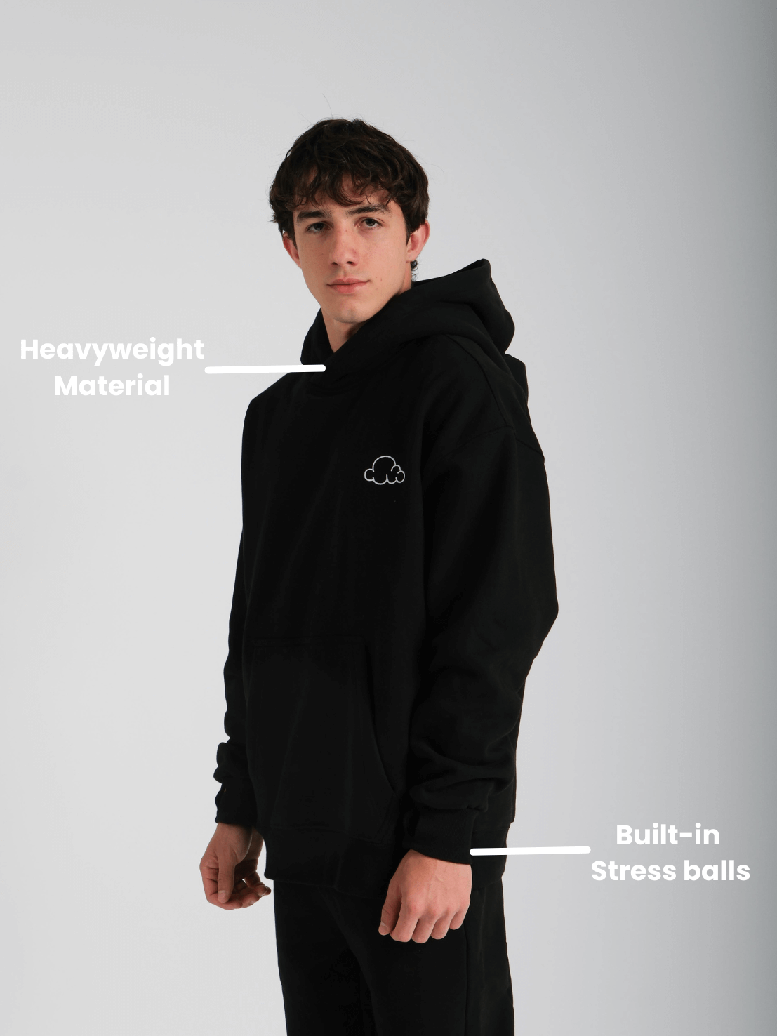 anxiety hoodie for men