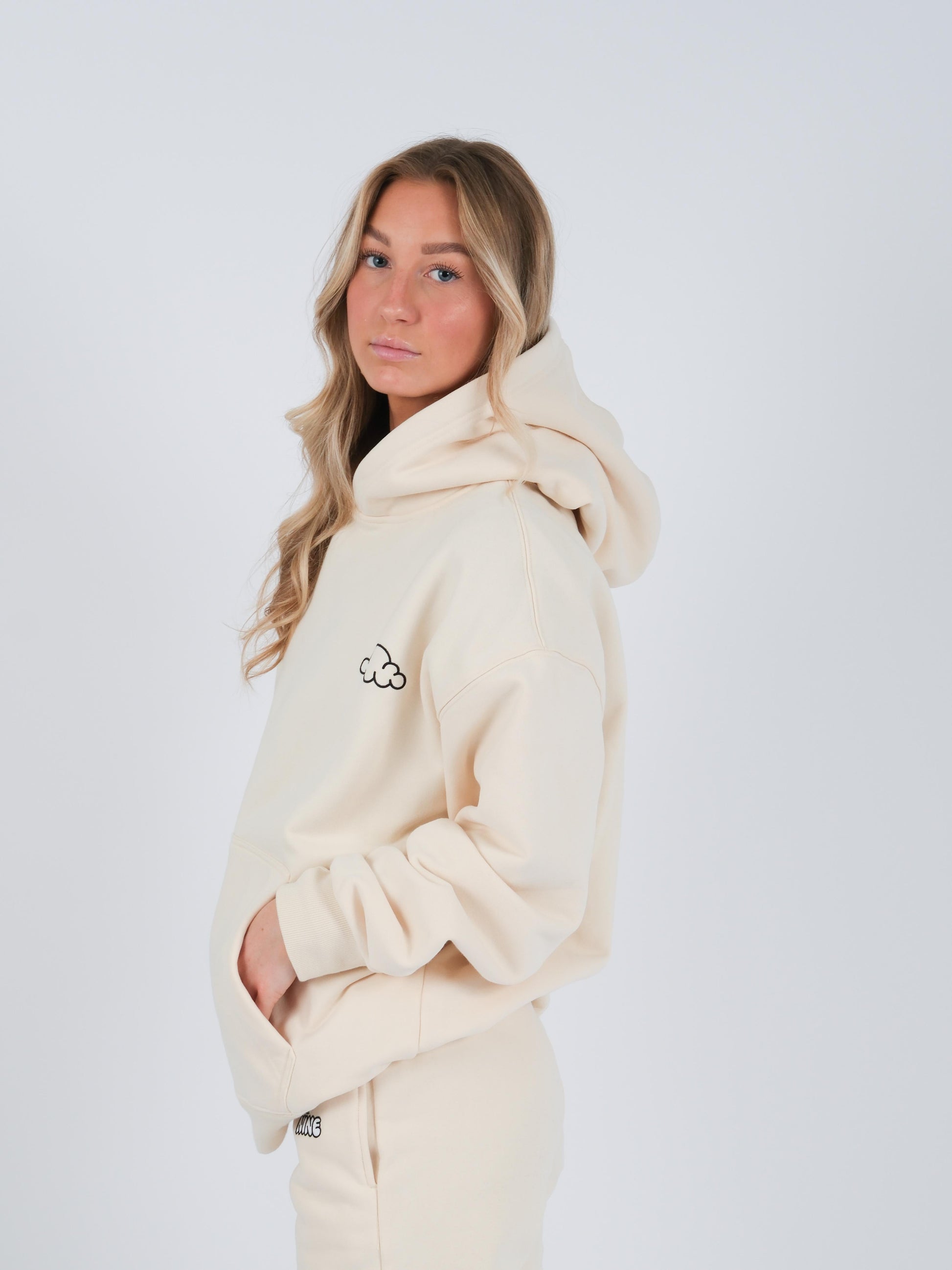 beige adhd hoodie