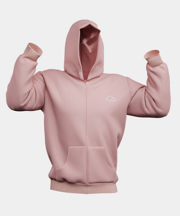 Mens pale store pink hoodie